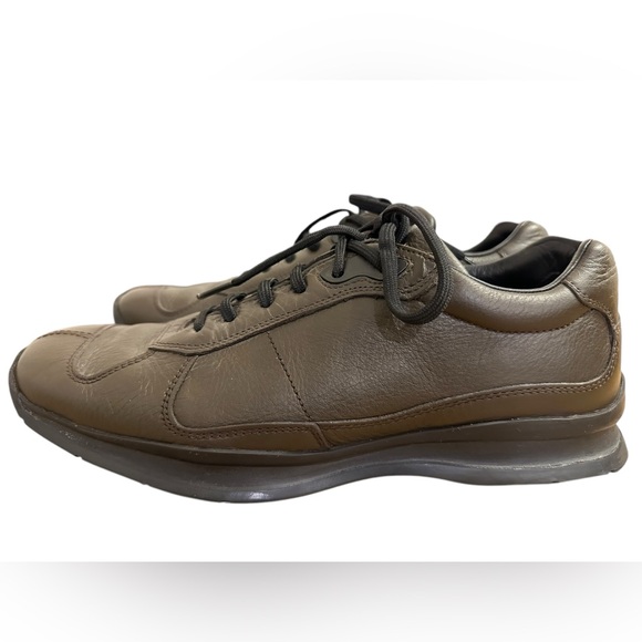 Prada Leather Brown Men’s Sneakers Size UK 7.5 | US 8.5 | EU 41 - Picture 3 of 14
